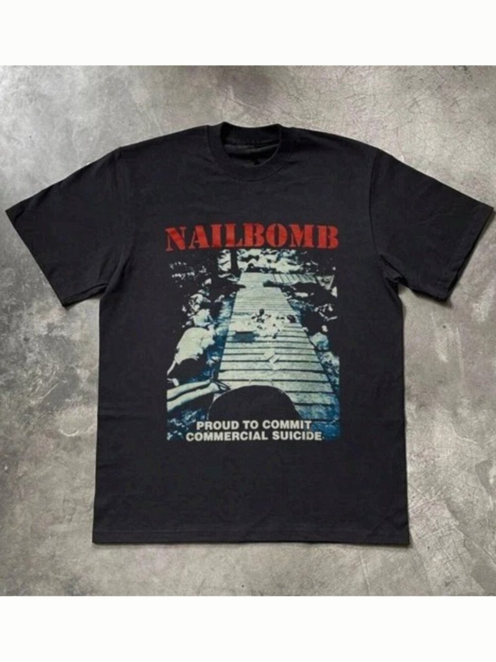 Nailbomb Proud to Commit Commercial Graphic Unisex T-Shirt